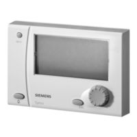Siemens Synco 700 RMZ791 Kurzanleitung
