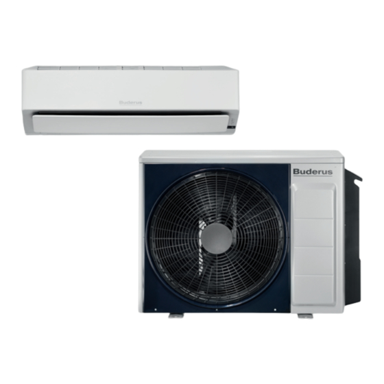 Buderus Logacool AC166i Handbücher