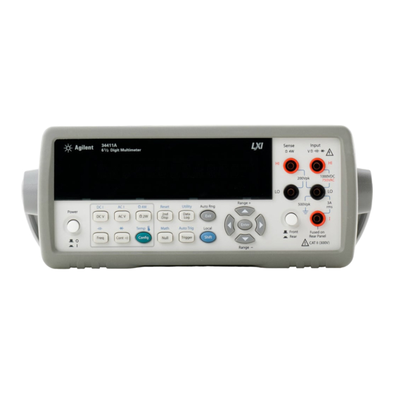 Agilent Technologies 34410A Handbücher