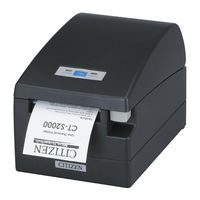 Citizen CT-S2000 Schnellstartanleitung