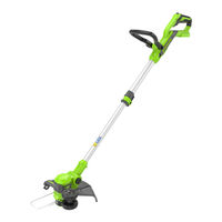 Greenworks G48GTE30 Bedienungshandbuch