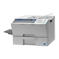 Panasonic UF8300 Bedienungsanleitung