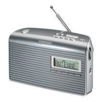 Grundig MUSIC GS 7000 DAB+ Handbuch