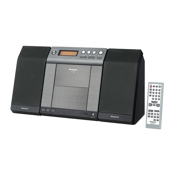 Panasonic SC-EN35 Handbücher