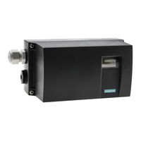 Siemens SIPART PS2 Kurzanleitung