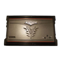 Kicker ZX2500.1 Benutzerhandbuch
