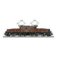 Märklin H0 Krokodil Bedienungsanleitung