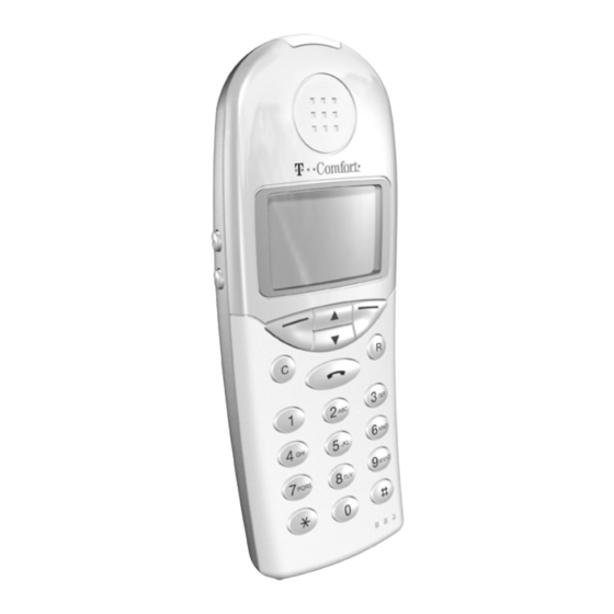 T-Mobile T-Comfort 730 Handgerät. Handbücher