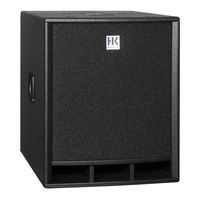 Hk Audio XBA 18 Bedienungsanleitung