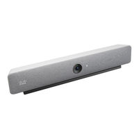 Cisco Webex Room Bar Installationshandbuch