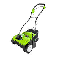 Greenworks 2504807 Bedienungsanleitung