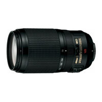 Nikon AF-S VR Zoom-Nikkor 70-300mm f/4.5-5.6G IF-ED Benutzerhandbuch