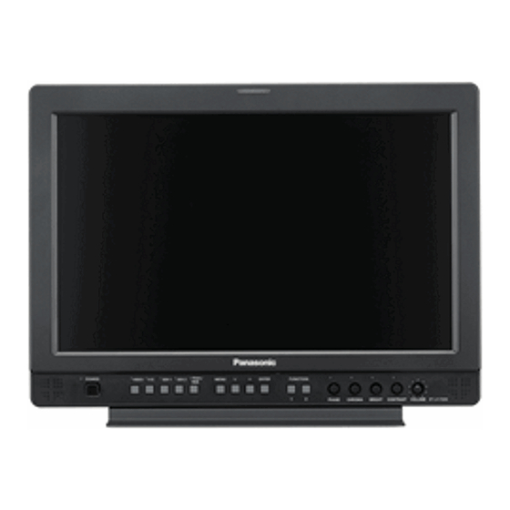 Panasonic BT-LH1700WE Handbücher