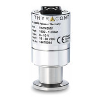 thyracont VSP63MV Betriebsanleitung