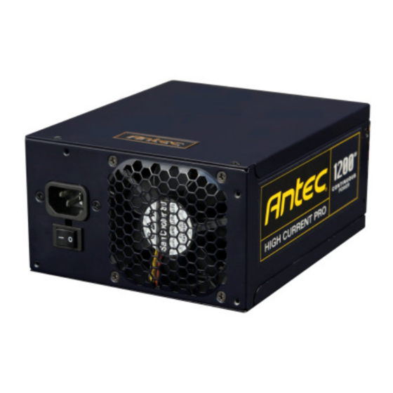 Antec HCP-1200 Handbücher