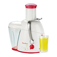 Moulinex frutti pro xl JU400130 Bedienungsanleitung