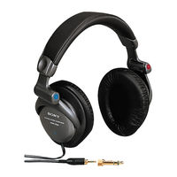 Sony MDR-V600 Bedienungsanleitung