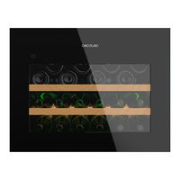 Cecotec BOLERO GRANDSOMMELIER BI 28000 TOUCH BLACK COMPRESSOR Bedienungsanleitung