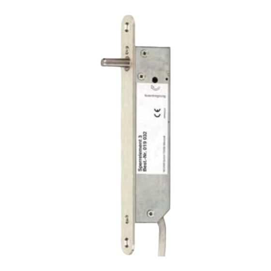 Honeywell G104003 Handbücher