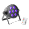 Lichtanlage Beamz LED FlatPAR 7 x 18W 6-1 RGBAW UV IR Gebrauchsanleitung