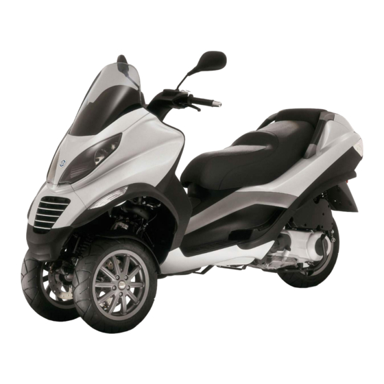 PIAGGIO MP3 125 Handbücher