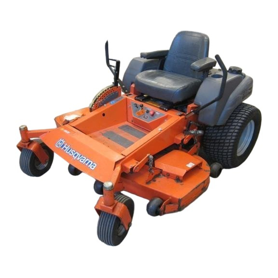 Husqvarna ZTH Handbücher