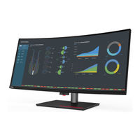 Lenovo ThinkVision P40w-20 Bedienungsanleitung