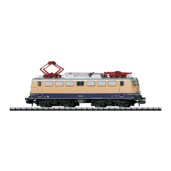 Trix BR E10 Handbücher