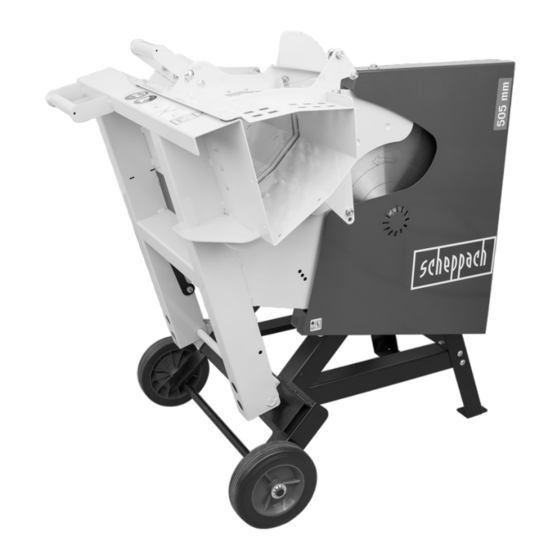 Scheppach HS520 Handbücher