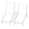 Gartenmöbel Outsunny 84G-087V00 Montageanleitung