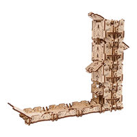 Ugears Modular Dice Tower Montageanleitung