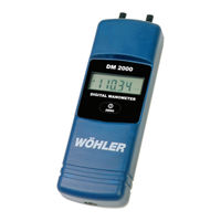 Wohler DM 2000 Bedienungsanleitung