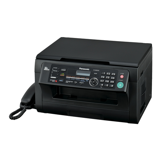 Panasonic KX-MB2061G Handbücher