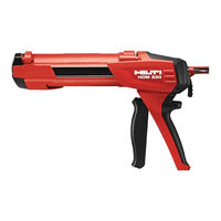 Hilti HDM 500 Bedienungsanleitung