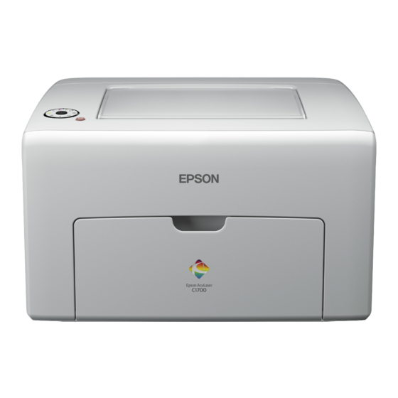 Epson AcyLaser C1700 Series Handbücher