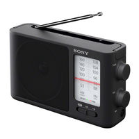 Sony ICF-506 Bedienungsanleitung