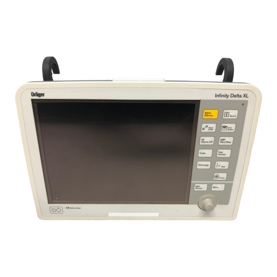 Dräger Infinity Delta Serie Handbücher