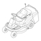 Rasenmäher Snapper Premium Rider LT75 RD Rider 15,5HP Bedienungsanleitung