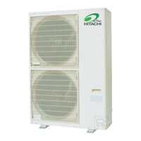 Hitachi RAS-3FSVNE Betriebshandbuch