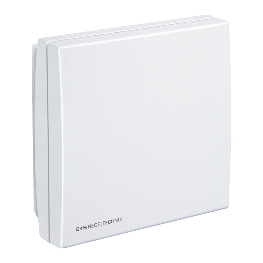 S+S Regeltechnik AERASGARD RTM-CO2 Handbücher