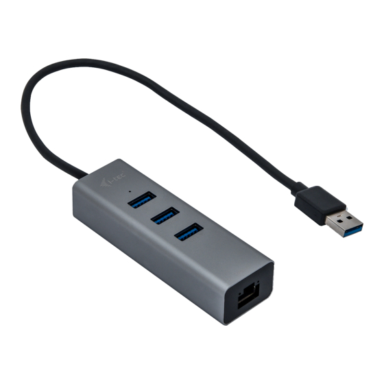 i-tec U3METALG3HUB Handbücher