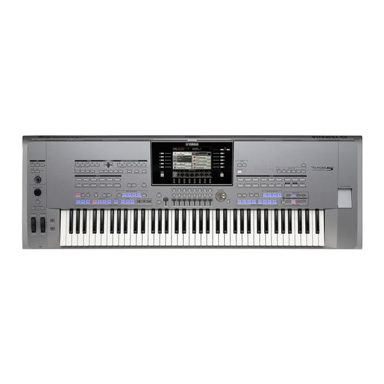 Yamaha Tyros 5-76 Handbücher