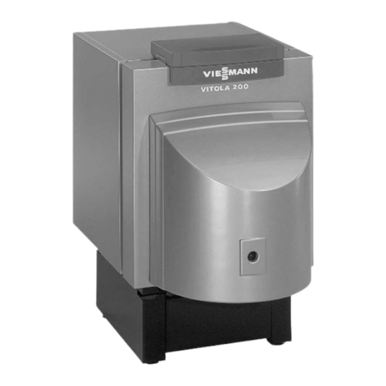 Viessmann Vitoflame 200 TypVEK Handbücher
