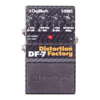Digitech Distortion Factory DF-7 Handbuch