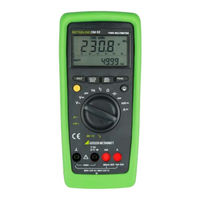 Gossen Metrawatt METRALINE DM 62 Bedienungsanleitung