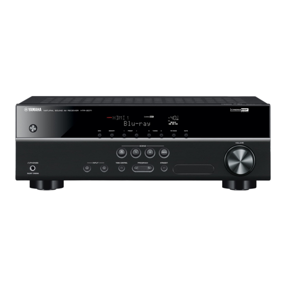 Yamaha HTR-2071 Handbücher