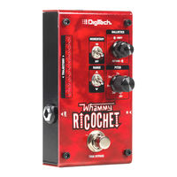 Digitech Whammy Ricochet Bedienungshandbuch
