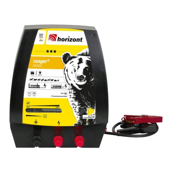 Horizont ranger AN480 Handbücher