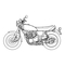 Motorräder Yamaha SR400 Bedienungsanleitung