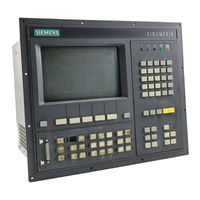 Siemens SINUMERIK 880M Benutzeranleitung